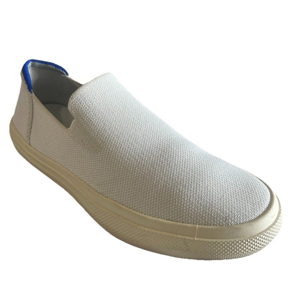 Rothy's The City Womens 6.5  Ivory Slip On Washable Knit Shoes Casual Sneaker